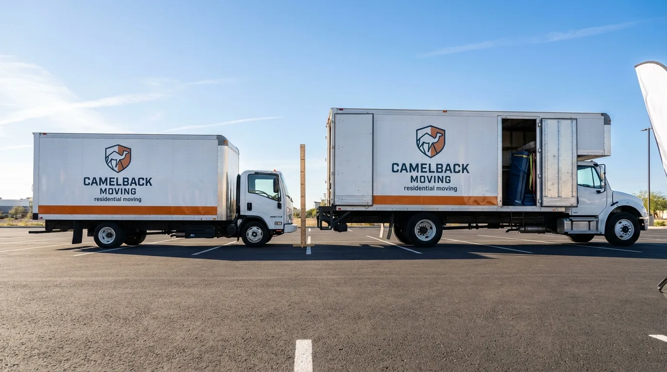 Moving truck size capacity guide in Kentwood